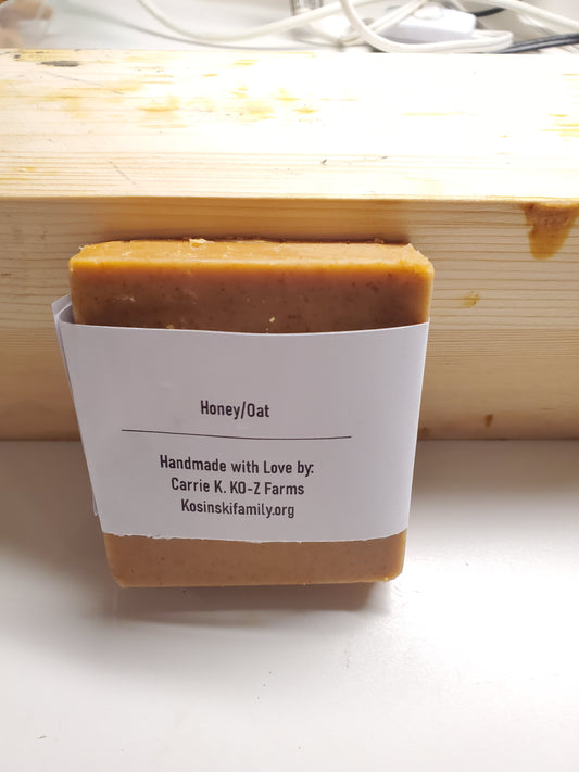 Honey/Oat Goat Milk Soap