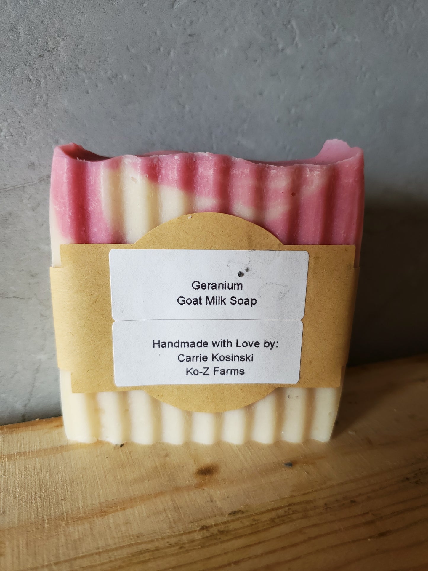 Geranium Goat Milk Soap