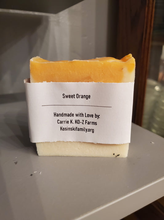 Sweet Orange Goat Milk Soap